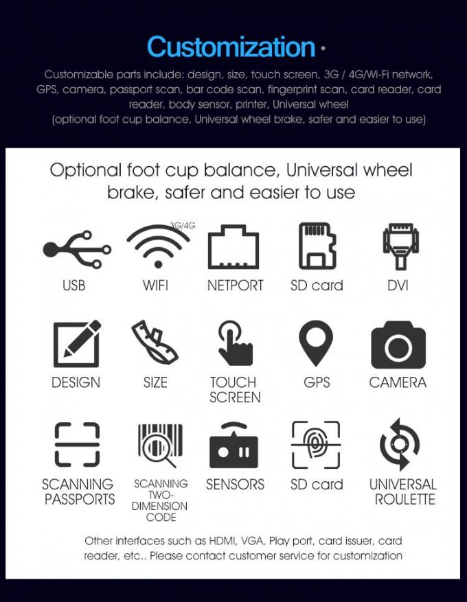 19 인치 IR 터치 스크린 대기 시스템 티켓 판매기 토큰수 기계 2